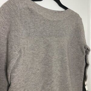 Metric Knits NWT | Knit Pullover Sweater with accent stripes | SMALL